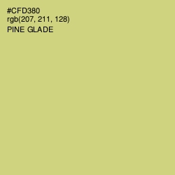 #CFD380 - Pine Glade Color Image